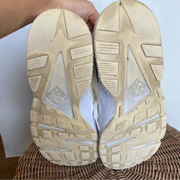 Nike Air Huarache Men Shoes size 12 white/cream - Picture 11 of 16